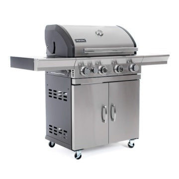 Warmtec SilverFlame 4+1 17,5 kW — grill gazowy z żeliwnym rusztem