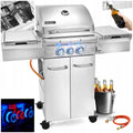 Yoer 2+1 10,15 kW — kompaktowy grill gazowy z szafką na butlę
