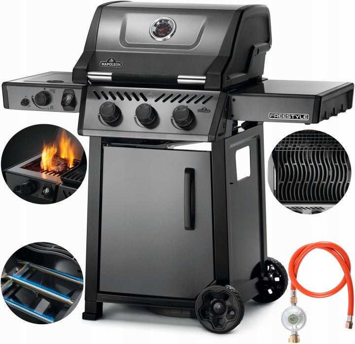 Napoleon Freestyle 365 Sizzle Zone — grill gazowy z palnikiem do steków