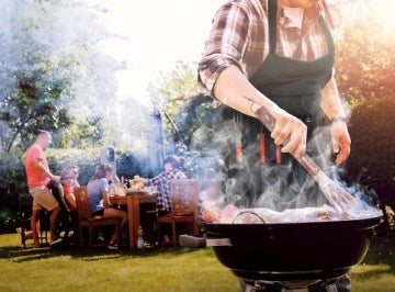 Fartuch BBQ z zestawem akcesoriów do grillowania 7 elementów